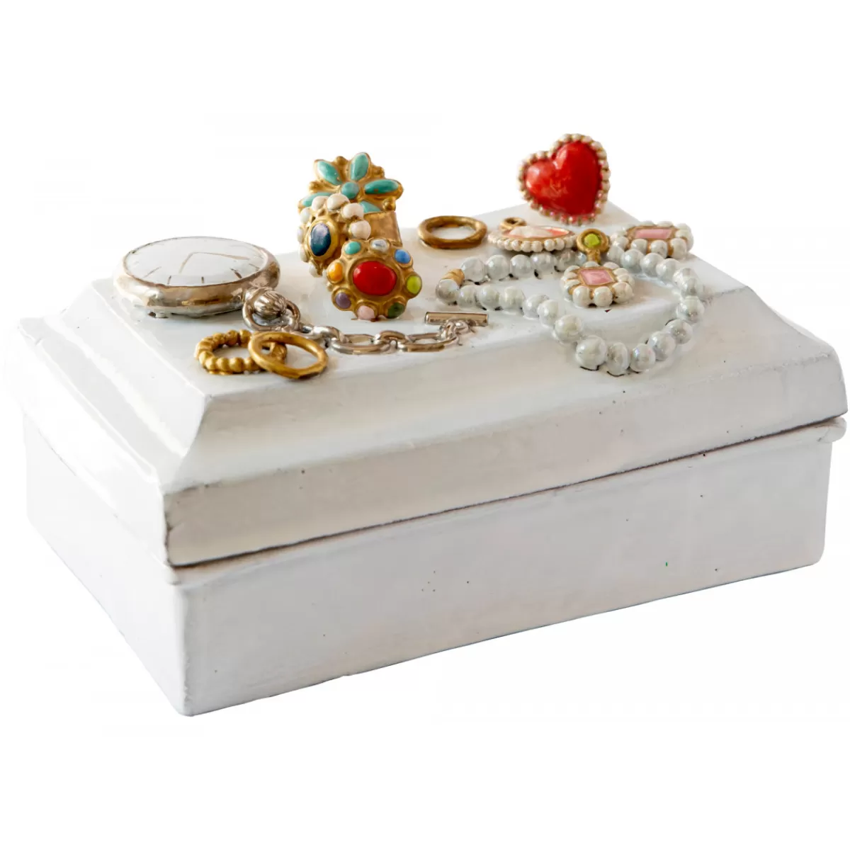 Astier de Villatte Boîtes & Ornements>Boite A Bijoux